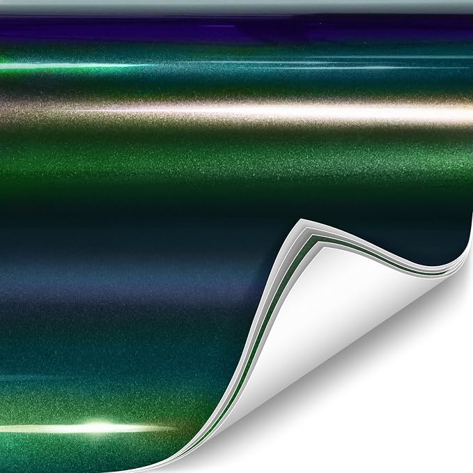 ColorFusion PPF by VViViD, Gloss Flip Emerald Rust Dry Apply PPF Vinyl Car Wrap Roll 1.3ft x 5ft