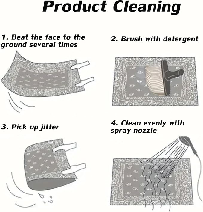 Car Floor Mats Non-Slip Automotive Floor Mats All-Weather Front Rear Car Floor Foot Mat Sets of 4 Pieces Foot Mats Rugs Carpet for Car Trucks SUV Sedans (NO.8)