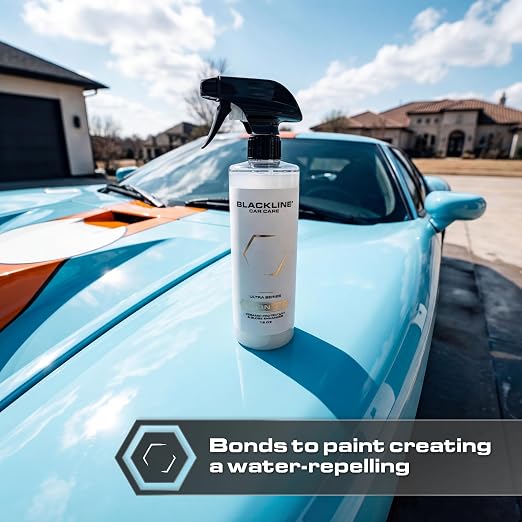 Blackline Vionyx Silica Ceramic Spray Coating for Cars – Hydrophobic Protection, Deep High-Gloss Shine, UV Defense & Long-Lasting Durability – Easy Spray-On Ceramic Sealant for Exterior Surfaces