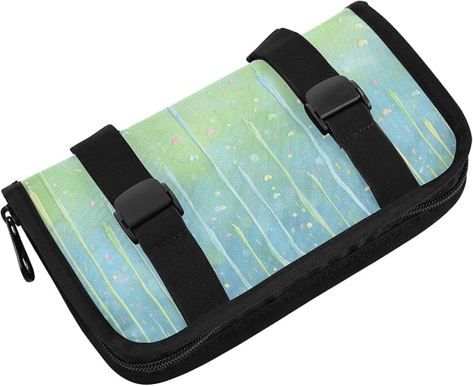 Blue Frosting Dripping Car Tissue Holder Durable Napkin Holder Hanging Tissue Holders Case Car Tissues Bag for Sun Visor Seat Back Universal Auto