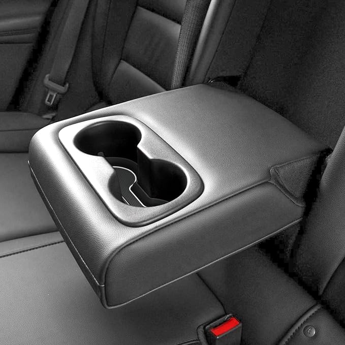 Auovo Cup Holder Inserts Coaster Compatible with Chevy Malibu Accessories 2017 2018 2019 2020 2021 2022 2023 2024 2025 Silicone Cup Mat Pad Car Interior Decoration (3-pcs kit, White)