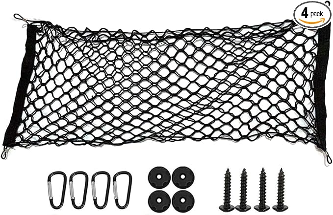 Truck Bed Cargo Net, Storage Elastic Mesh Net（43.3 * 15.7In）