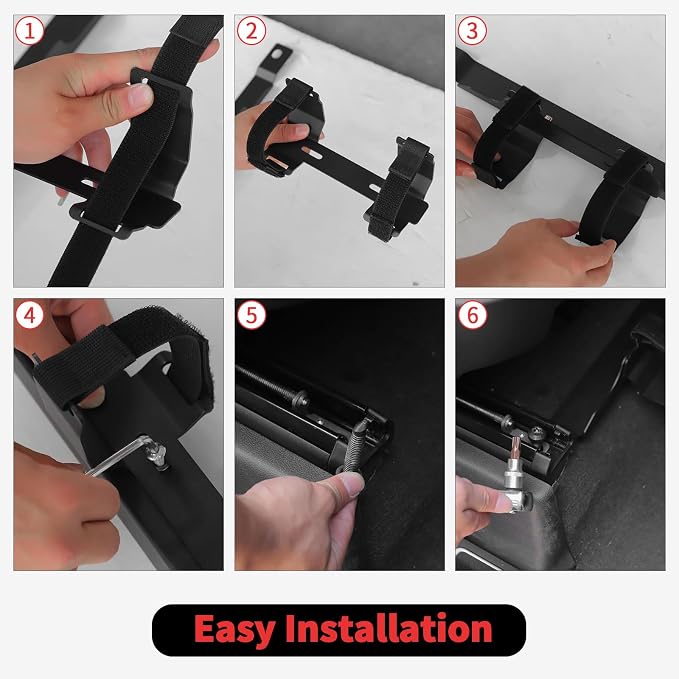 RT-TCZ Front Seat Fire Extinguisher Bracket for Chevy Silverado 2019-2025