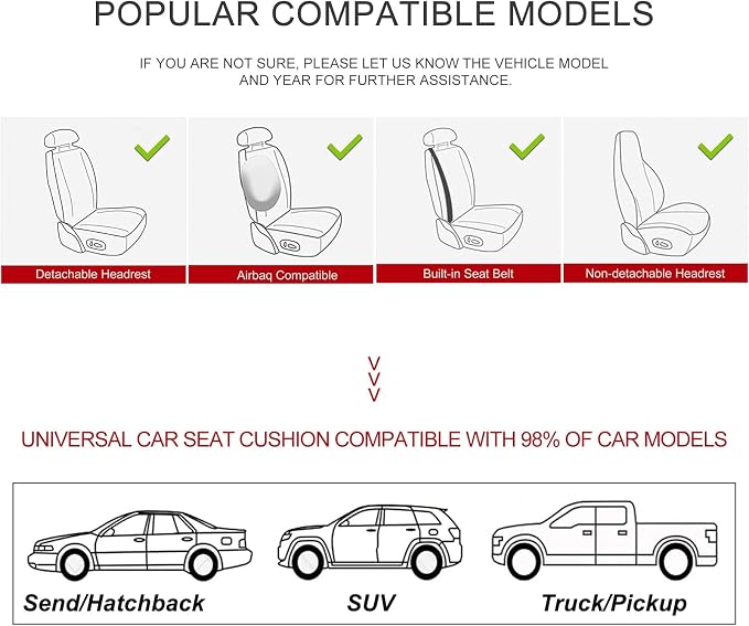 BOPUOVRE Car Seat Cover for Luxury & Comfort - PU Leather, Anti-Slip, Full Wrap Protection with Storage Pocket for Bottom Cushion - Universal Fit for 95% of Vehicles （Yellowish-White,1 Piece