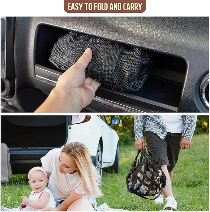 Car Ceiling Cargo Net for Buick Envision Plus 2021-2026 Car Roof Storage Mesh Bag Adjustable Roof Storage Organizer Double-Layer Mesh Pocket Accessories