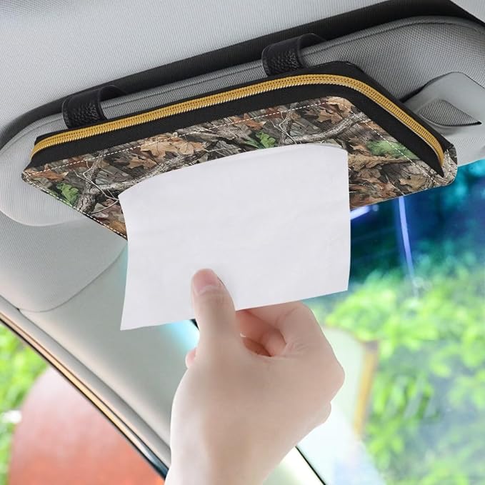 Branch Automotive Sun Visor Tissue Holder Sun Visor Napkin Holder Car Standard Tissue Holder Car Accessories Easy to Install