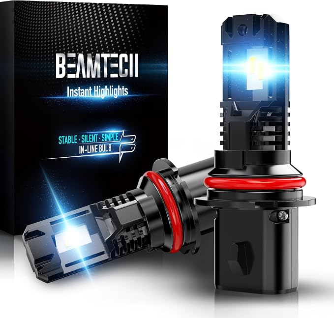 BEAMTECH Fog | 9007 Bulb, 6500K, Fanless, Silent, Stable, 1:1 Size