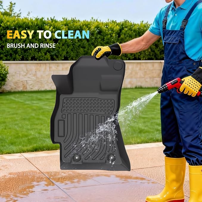Floor Mats for Subaru Outback Legacy 2015-2019, Custom Fit TPE Liners | All Weather Waterproof Floor Mats, Anti-Slip TPE Protection, Full Set for 1st & 2nd Row Outback & Legacy Vehicles