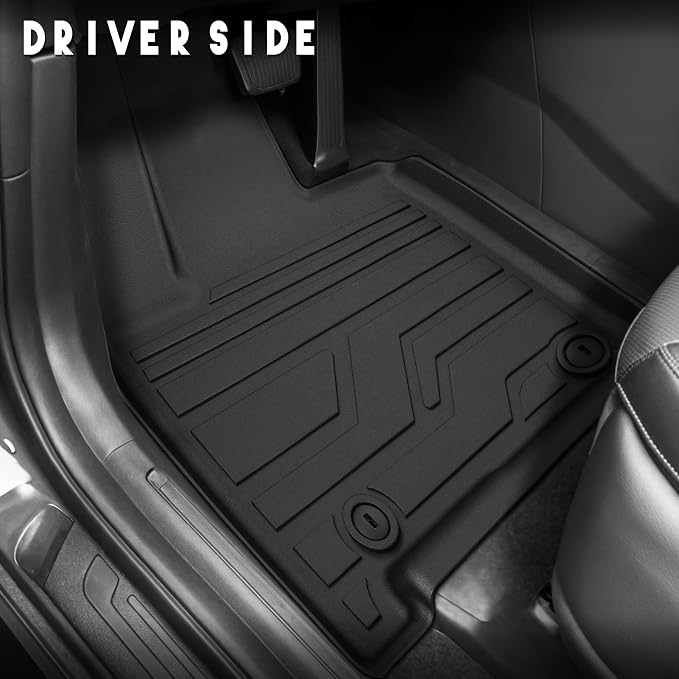 KARPAL Floor Mats for Toyota Camry 2025 2026 (Including Hybrid), Custom Fit All Weather TPE Floor Liners, 1st & 2nd Row, Camry Accessories