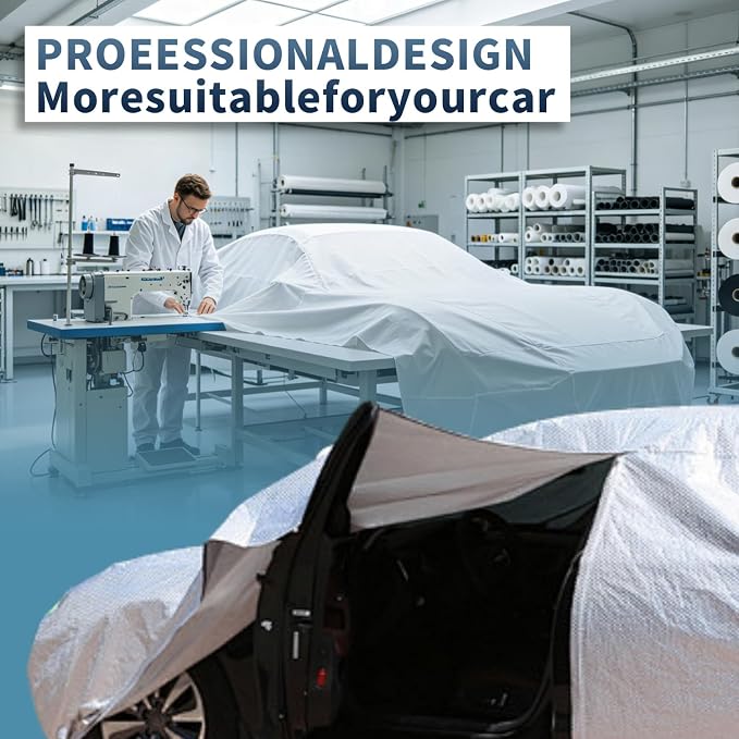 GUNHYI 6 Layers SUV Car Cover Custom Fit Nissan Pathfinder (2004-2026) Waterproof All Weather, Heavy Duty Outdoor Snow Sun Rain Uv Protection (Ships from US Warehouse, Delivery 3-8 Days)