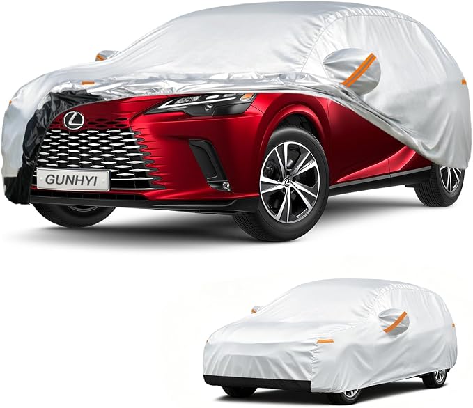 GUNHYI Car Cover Custom Fit Lexus RX350 (2015-2026) Waterproof for Automobiles, Oxford Sun Rain Dust Snow Protection (Ships from US Warehouse, Delivery 3-8 Days)