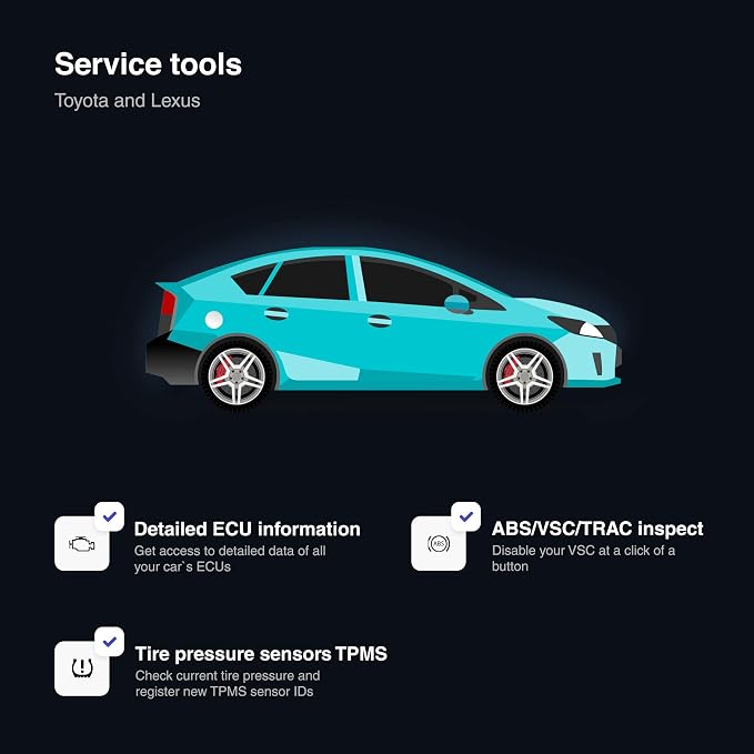 Carista OBD2 - Bluetooth OBD2 Scanner and App - Car Scanner Diagnostic Tool and Code Reader with Access to Diagnostics, Customizations, Service Tools, and Live Data