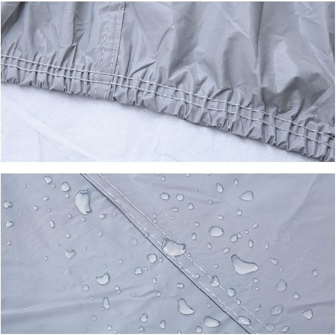 uxcell 3XXL+ PEVA Car Cover Outdoor Waterproof Breathable Snow Heat Resistant 570 x 190 x 160cm