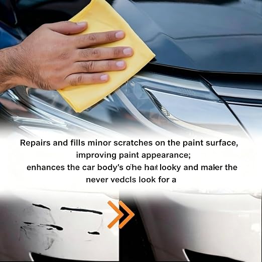 NanoPolix Car Scratch Remover, Car Scratch Remover Kit, Quick Repair Scratches and Restore Shine for Deep Scratches, All Paint Colors Polishing Kit, 100g/3.53oz (1 Set)