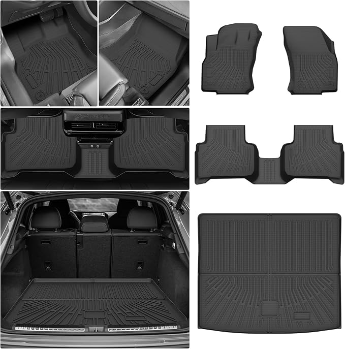 Cartist Floor Mats and Cargo Liner Fit for Audi Q3 2019 2020 2021 2022 2023 2024 2025 All Weather Floor Mat Q3 Accessories Heavy Duty Carpet Protection