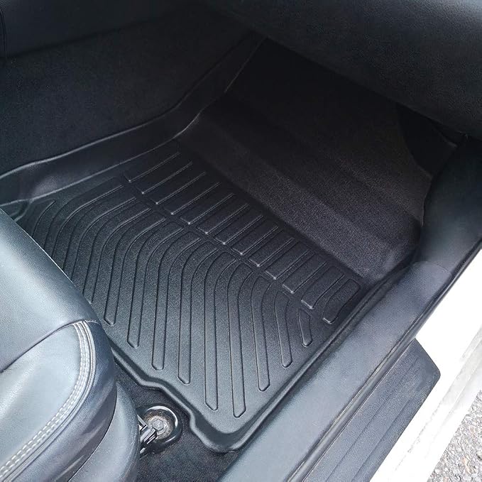 Car Floor Mats Replacement for Toyota Camry 2012-2017 Protection All Weather Custom Fit Waterproof Carpets Heavy Duty Durable Accessories Odorless Liners Front & Rear Black