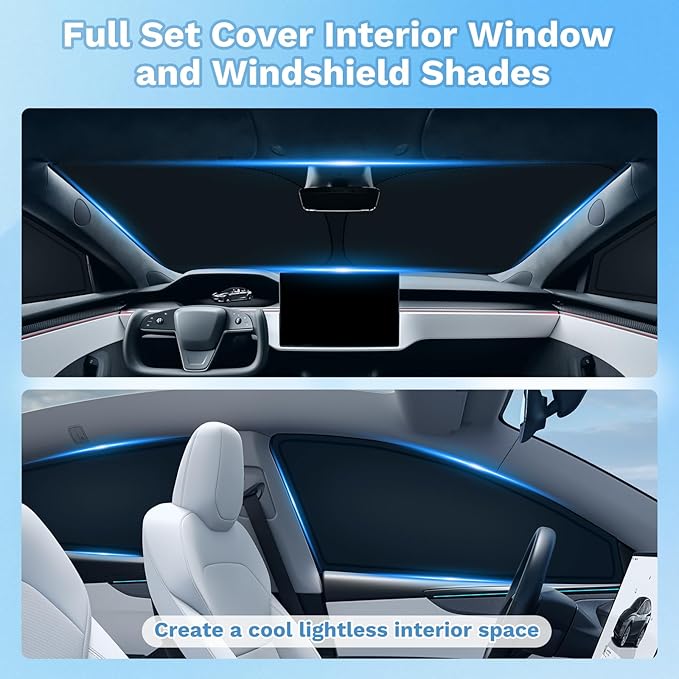 KUST Car Window Shades for Toyota Sienna 2011-2017 2018 2019 2020 Windshield Sun Shade Side Window Cover UV Block Privacy Protection Accessories for Camping Blackout Rear Back Full Set 8PCS