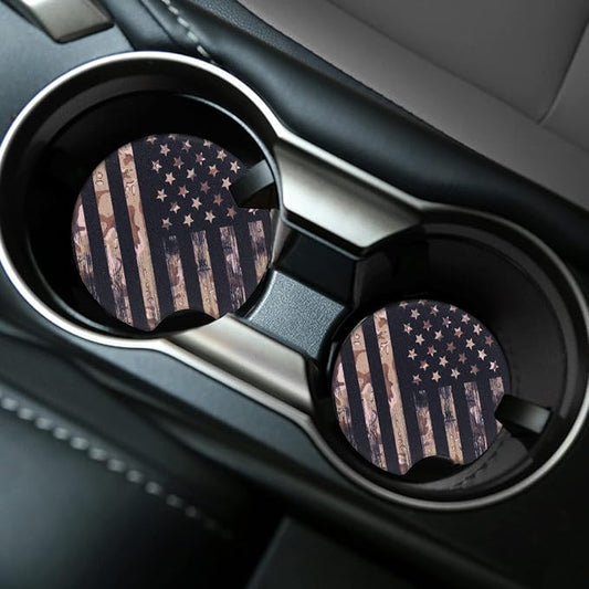 4 Pack Car Coasters - Cup Holder Coasters, 2.75 Inch