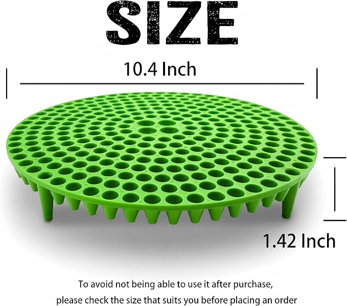 10.4" Heavy Duty Car Wash Bucket Insert (2-Pack) & Wash Mitt Kit - 10.6 oz Detailing Dirt Separator & Grit Trap, Scratch-Free Auto Wash, Fits 3.5 to 5 Gallon Buckets (Green Kit)