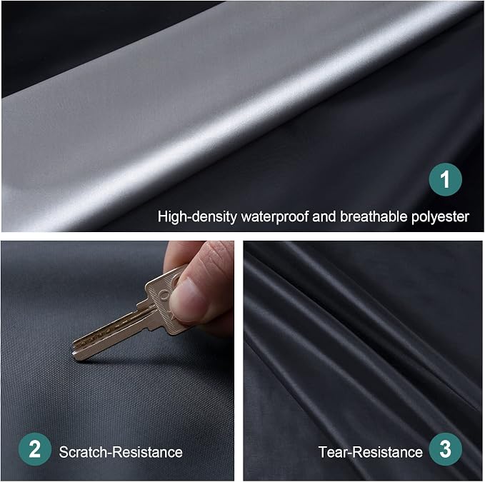 GUNHYI Car Cover for Coupe Sport Sedan Waterproof All Weather, Suitable for Hyundai Accent, Audi TT, BMW Z4, Porsche 718/Boxster/Cayman, Nissan Versa/240SX, Subaru BRZ, Mazda RX-8 etc.