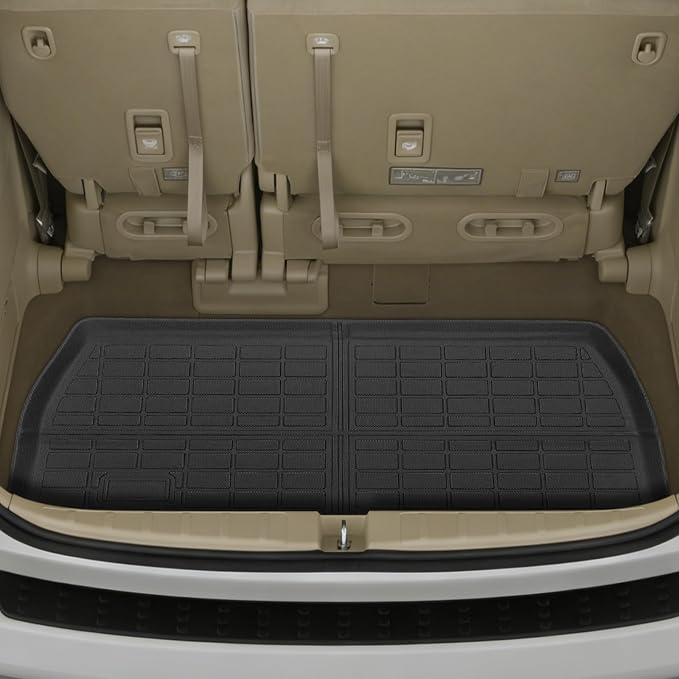 Floor Mats for Honda Odyssey 2005-2011,Front & Rear & 3rd Row & Cargo Liner | TPE All Weather Odyssey Floor Mats, Non-Slip Waterproof