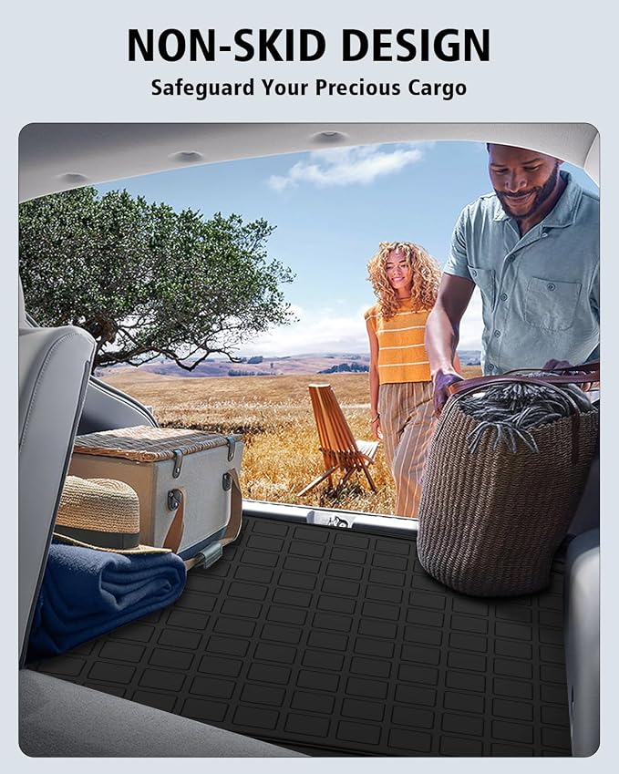 Floor Mats & Cargo Liner Custom Fit for Toyota C-HR 2026 All Weather TPE Rubber Floor Liners Full Set Automotive Mat for Toyota C-HR Accessories, Black