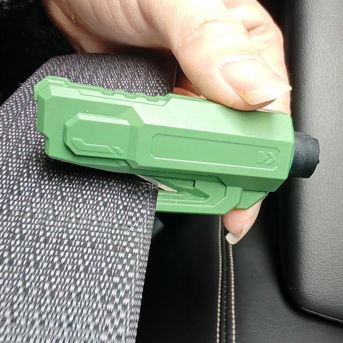 8PCS Car Window Breaker Seatbelt Cutter, Portable 2 in 1 Seatbelt Cutter and Window Glass Breaker Keychain Emergency Escape Tool for Cars