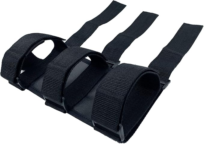 Car Roll Bar Fire Extinguisher Mount Holder Replacement for Jeep Wrangler CJ YJ TJ LJ JK JKU JL JLU, Polaris Ranger RZR General RS1, Can Am Maverick X3 & More - Adjustable Extinguisher Mount Strap