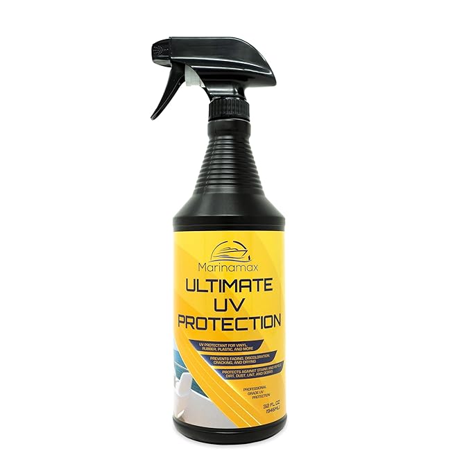 Ultimate UV Protection Spray 32 oz, Outdoor Sun Protectant | Non-abrasive ping pong paddle cleaner kit. Includes rubber/wood cleaner and 3 reusable microfiber cloths for optimal spin.
