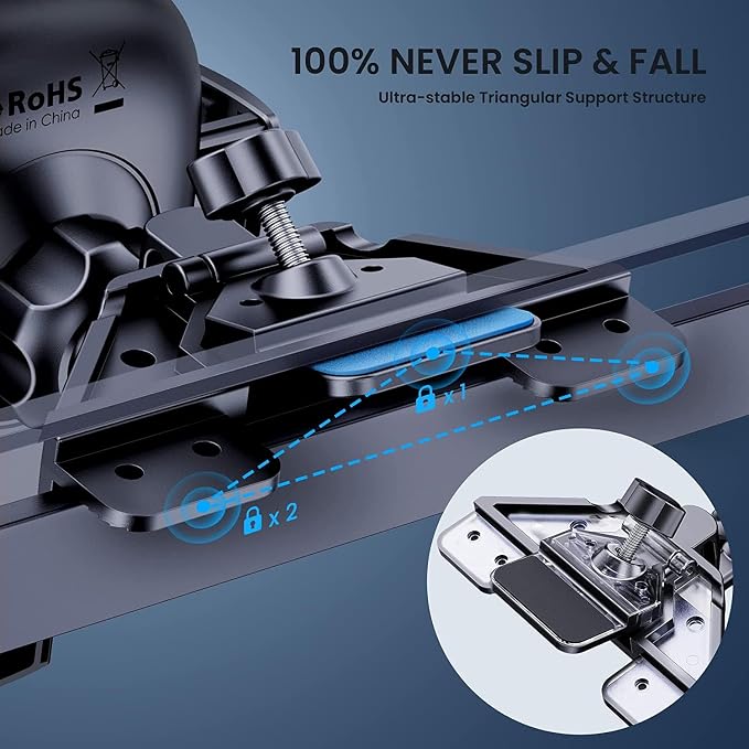Phone Mount for Car Phone Holder Mount Upgraded Metal CD Slot Phone Holder Car Cell Phone Holder Thick Cases Friendly iPhone Holder for Car Mount for CD Player Fit for All iPhone Smartphone