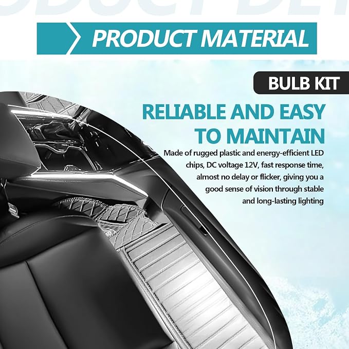 70 Pieces LED Car Interior Lights Bulb Kit - LED Dome Light 31 mm 36 mm 41 mm T10 Car Interiors Map Dome Trunk Cargo Door Courtesy License Plate Light - White