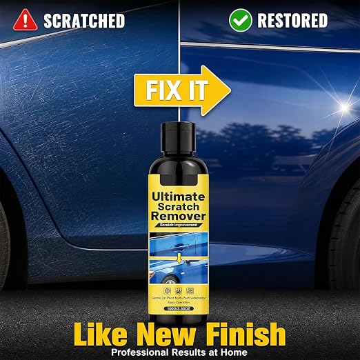 Nanopolix Scratch Remover, Nanopolix Ultimate Scratch Remover, Scratch Car Scratch Remover Kit, Quick Repair Scratches and Restore Shine, All Paint Colors Polishing Kit