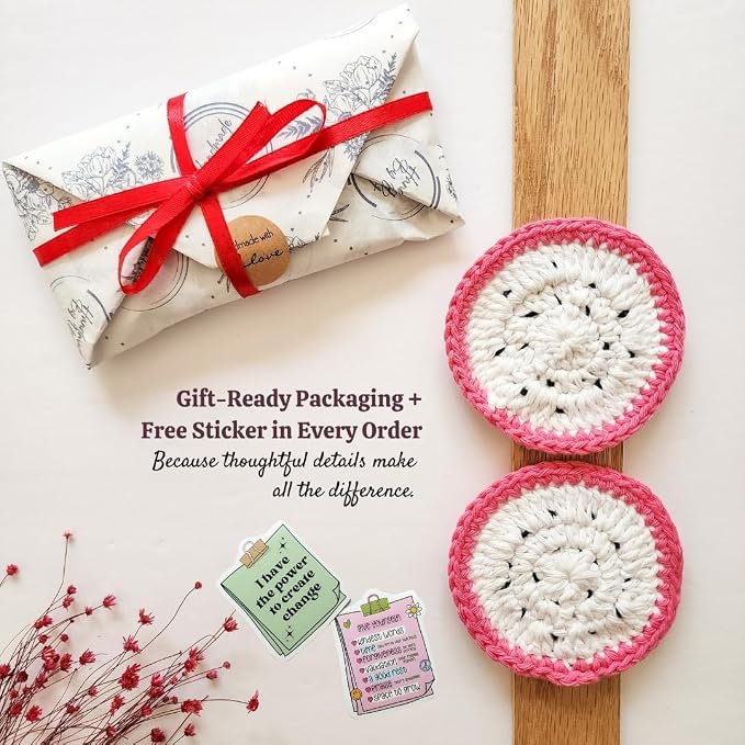 Cotton Crotchet Fruit Car Coaster Set (Dragon Bloom)