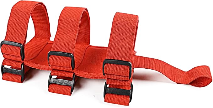 Voodonala Adjustable Roll Bar Fire Extinguisher Mount Holder 3 lb for Jeep Wrangler Unlimited CJ YJ LJ TJ JK JKU JL JLU 4XE,Red