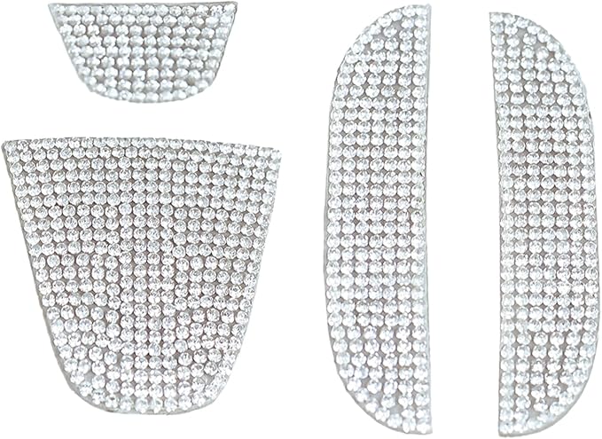 Bling Crystal Car Front Emblem Cover Sticker Compatible with Honda 10th Gen Civic Sedan 2022 2021 2020 2019 2018 (car Front Logo)