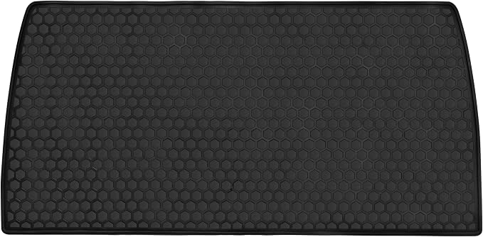 Car Trunk Mat Custom Fit for Honda Odyssey 2018-2025 Cargo Liner All Black Rubber All Weather Protector