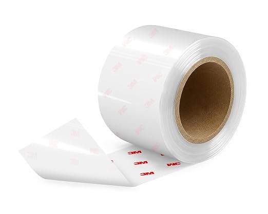 3M Clear Paint Surface Protection Vinyl Wrap 2 Inch Wide Tape Roll (2 Inch x 84 Inch)