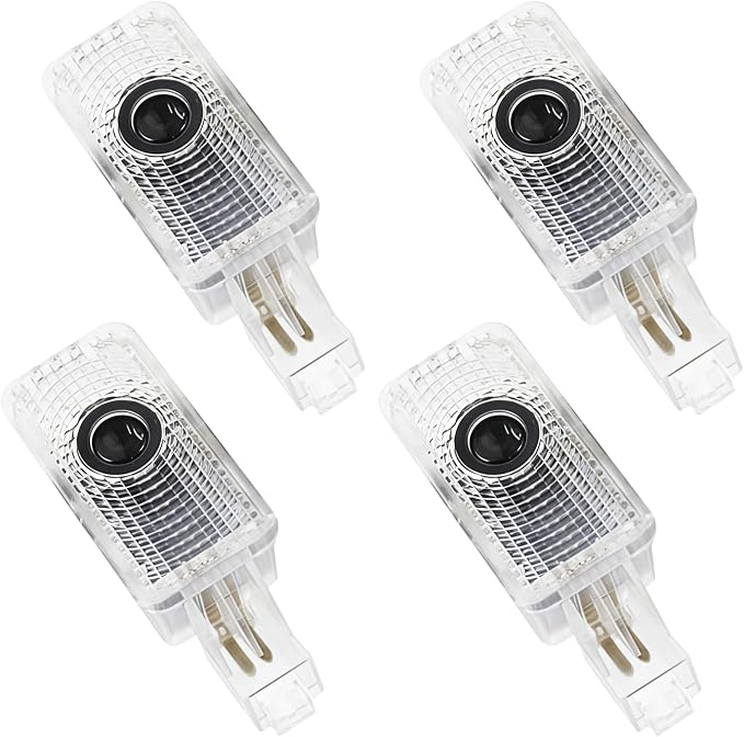 4 Pack Car Led Door Light Logo Projector Compatible with RLX/MDX/ZDX/TLX/TL/RDX Series, HD Welcome Lights Never Fade Door Light LED Puddle Light (Red White)