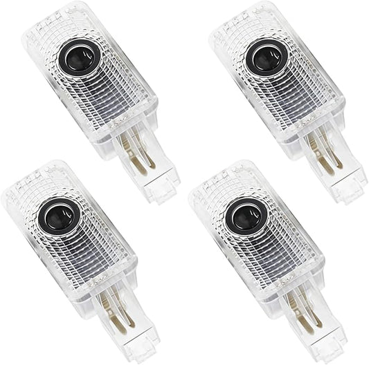 4 Pack Car Led Door Light Logo Projector Compatible with RLX/MDX/ZDX/TLX/TL/RDX Series, HD Welcome Lights Never Fade Door Light LED Puddle Light (Red White)