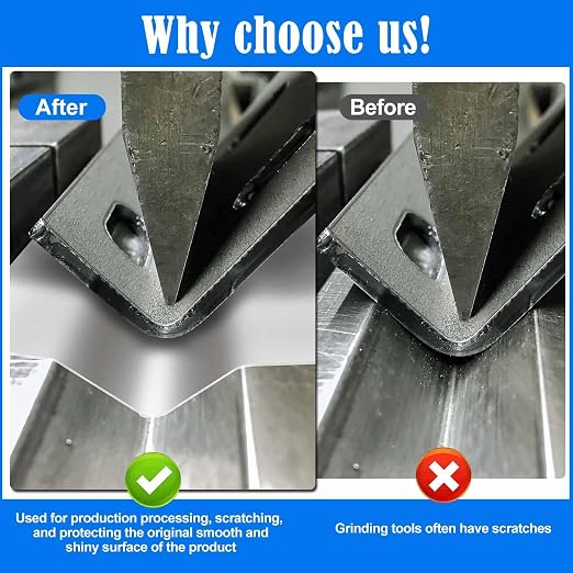 Ecliptica Press Brake Urethane Die Protection Film for Mark-Free Bending Solution, Durable Protective Coating for Defense Against Scratches, and Rust from Metal-on-Metal Contact (4" X .012" X 100')
