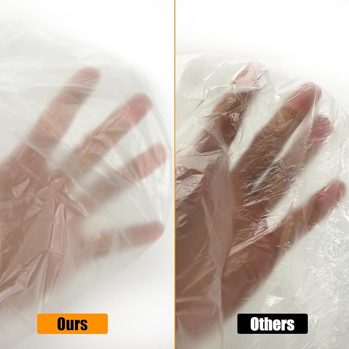 50 PCS Thickened Disposable Plastic Car Seat Covers, 57.1 x 31.5 Inches | Transparent Waterproof Seat Protector, Universal for Airplane Seats, Salon Chair, Restaurant Seats, Bus Seat & Most Vehicles
