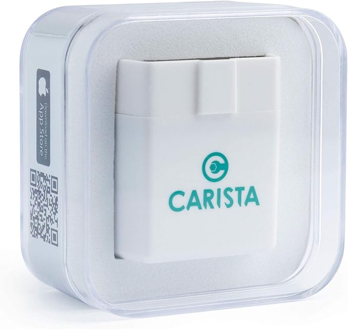 Carista OBD2 - Bluetooth OBD2 Scanner and App - Car Scanner Diagnostic Tool and Code Reader with Access to Diagnostics, Customizations, Service Tools, and Live Data