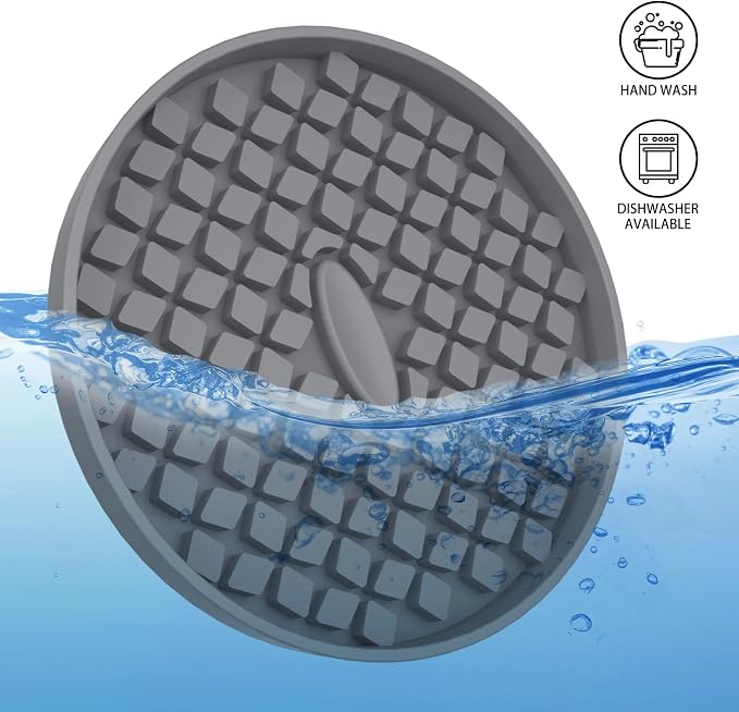 ME.FAN Car Cup Coasters [4 Pack] Silicone Car Coasters/Cup Mats, Non-Slip Recessed Car Interior Accessories Deep Grey