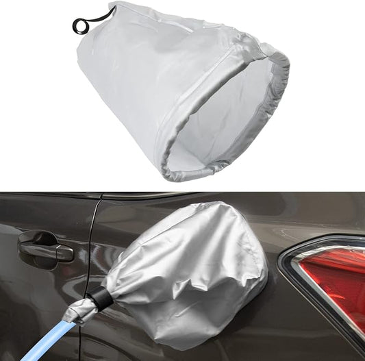 Electric Car Charger Cover, Magnetic Adhesion EV Charger Plug Cover for Most Electric Cars Outdoor Waterproof Sun UV Rain Snow All Weather Protection Electric Car Charging Port Plug Cover (Silver) | Ev cable cover, outdoor waterproof sun uv rain snow, ...