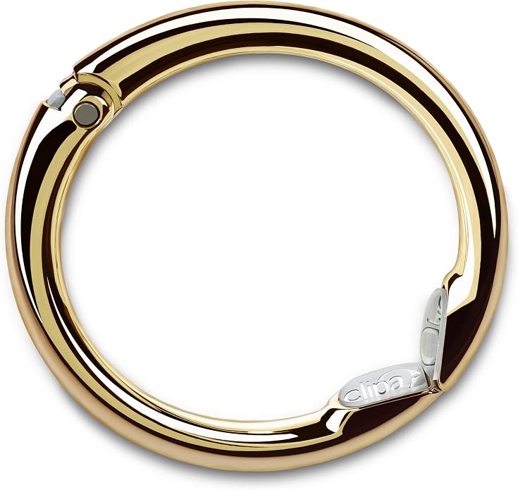 Clipa Bag Hanger Collection, The Ring that Opens into a Hook, Auto Closes | Holds 15 kg, Needs only 10mm to Hang a Hand Bag, Easy to Use with One Hand, The Instant Bag Hanger, 3 yr Warranty