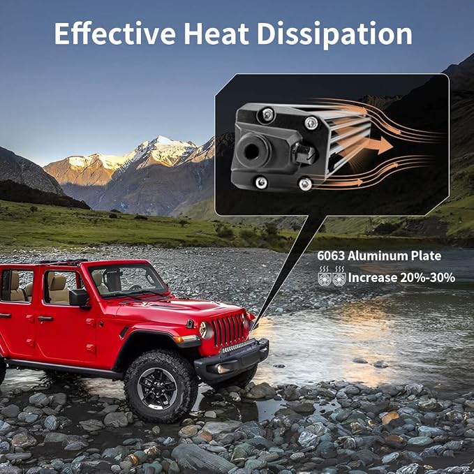 LASFIT 22 inch LED Light Bar, IP67 Waterproof Off Road Spot Flood Light Bar for Wrangler/Camry/Accord/Ranger/Explorer/ATV