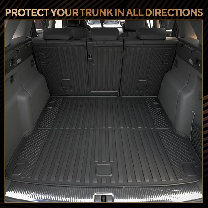 Naibeve Floor Mats for 2016-2018 Hyundai Tucson Gas | All Weather Floor Mats, Cargo Mat, Backrest Mats, Door Sill Guards, Not for PHEV/Hybrid Interior Protector accessories