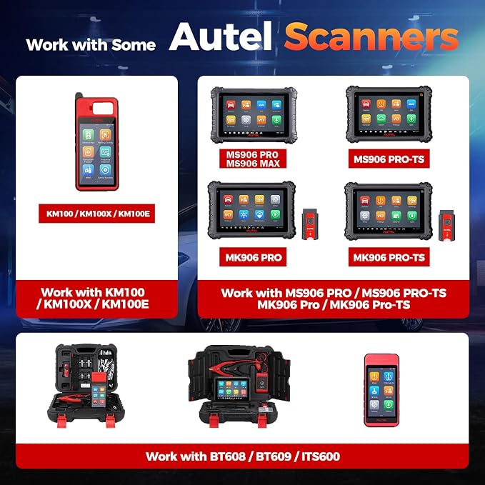 Autel MaxiVCI VCI200 V200 Wireless Dongle, 2026 VCI 200 OBD2 Connector Adapter, 2.0 of V150 VCI100 V100 Car Communication Interface, for MK900BT MP900BT MS906 PRO MS906MAX MS906 PRO-TS KM100 BT608 etc