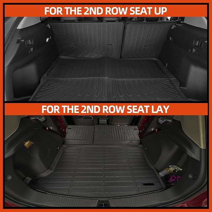 Custom Fit Floor Mats for Dodge Dart 2013-2016, All Weather TPE Floor Liners with Trunk Mat, Odorless Full Set Interior Accessories