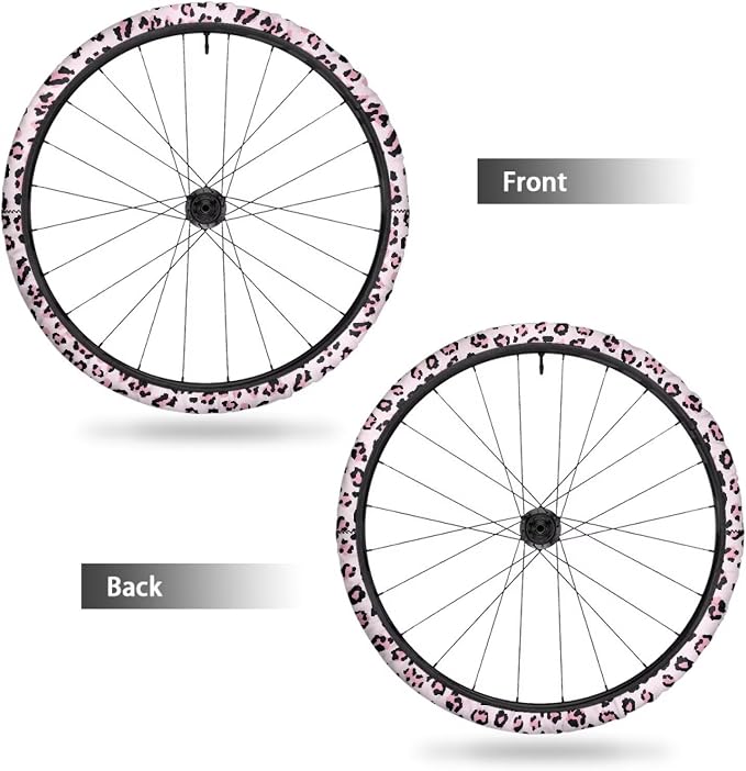 Speckles Wheelchair Wheel Covers Wear-Resistant Wheelchair Tire Cover to Protect Floors Carpets